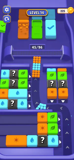 Cube Flow: Color Sort Master screenshot 3