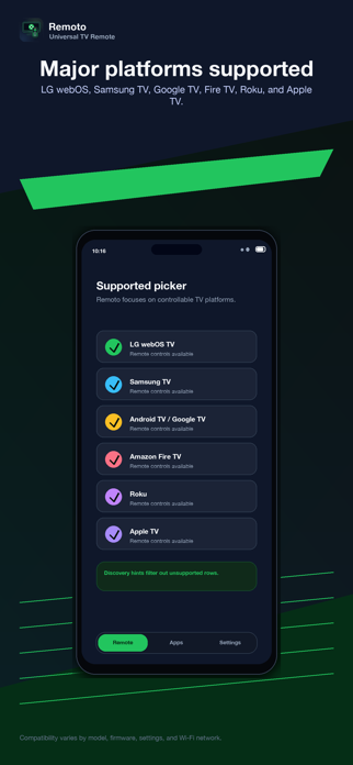 Remoto – Universal TV Remote Screenshot 1 of 7