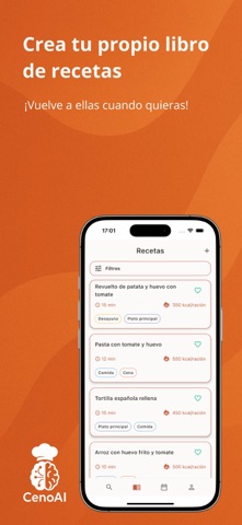 CenoAI – Recetas con IA screenshot