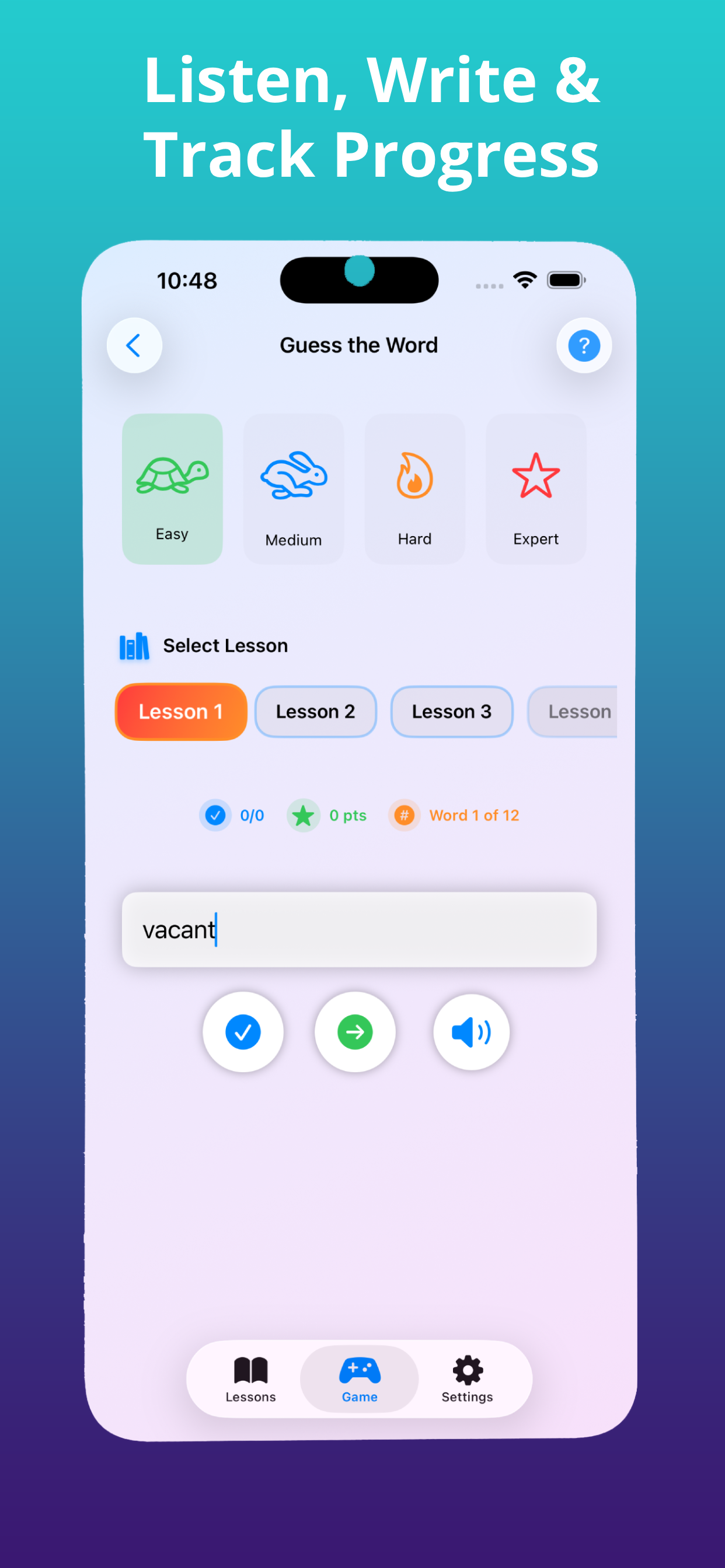 504 essential words Pro Game