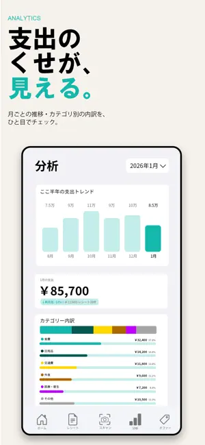 レシートローラー screenshot 3