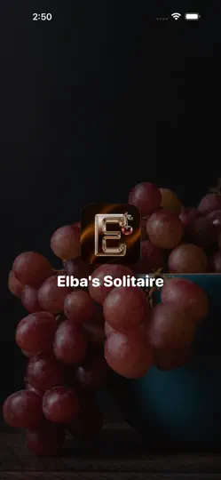 Capture d'écran de Elba's Solitaire sur iPhone 5