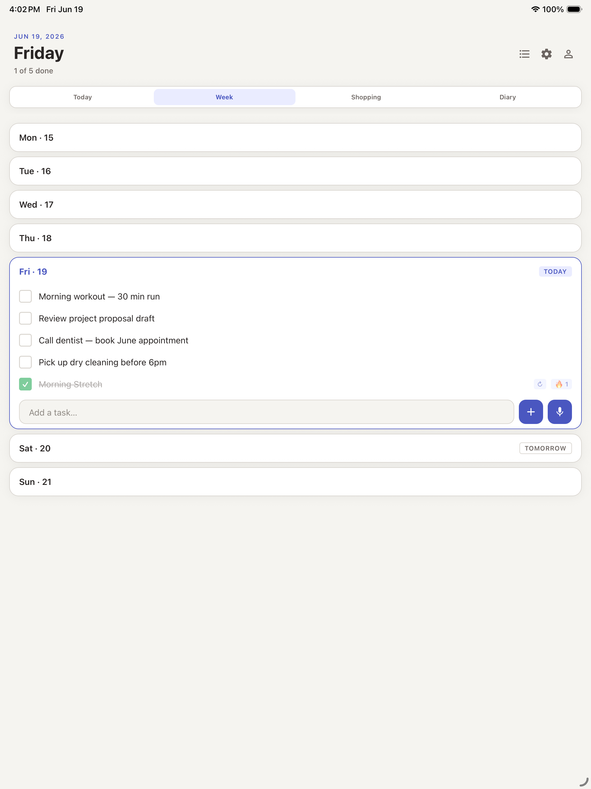 DayPlan: Daily Planner