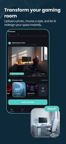 Game Room AI Designer screenshot