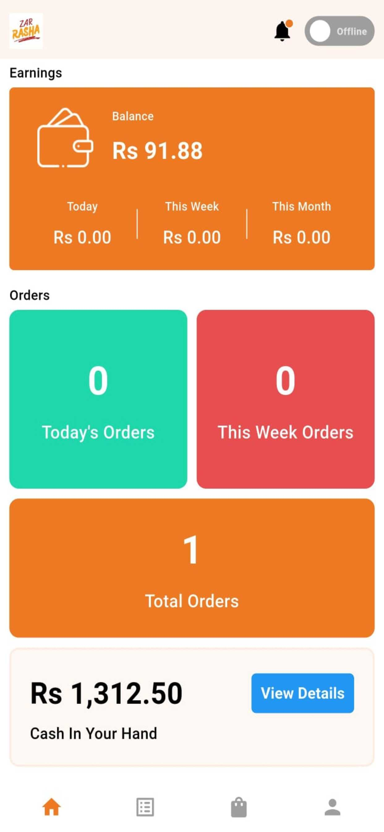 ZarRasha Delivery screenshot 4
