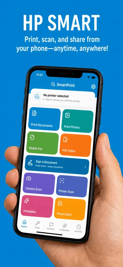 Captura de tela 6 de 6 de HP Smart Printer App , HPSmart