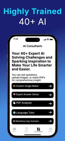 Chat+ AI: Safe & PIN-Protected iPhone screenshot