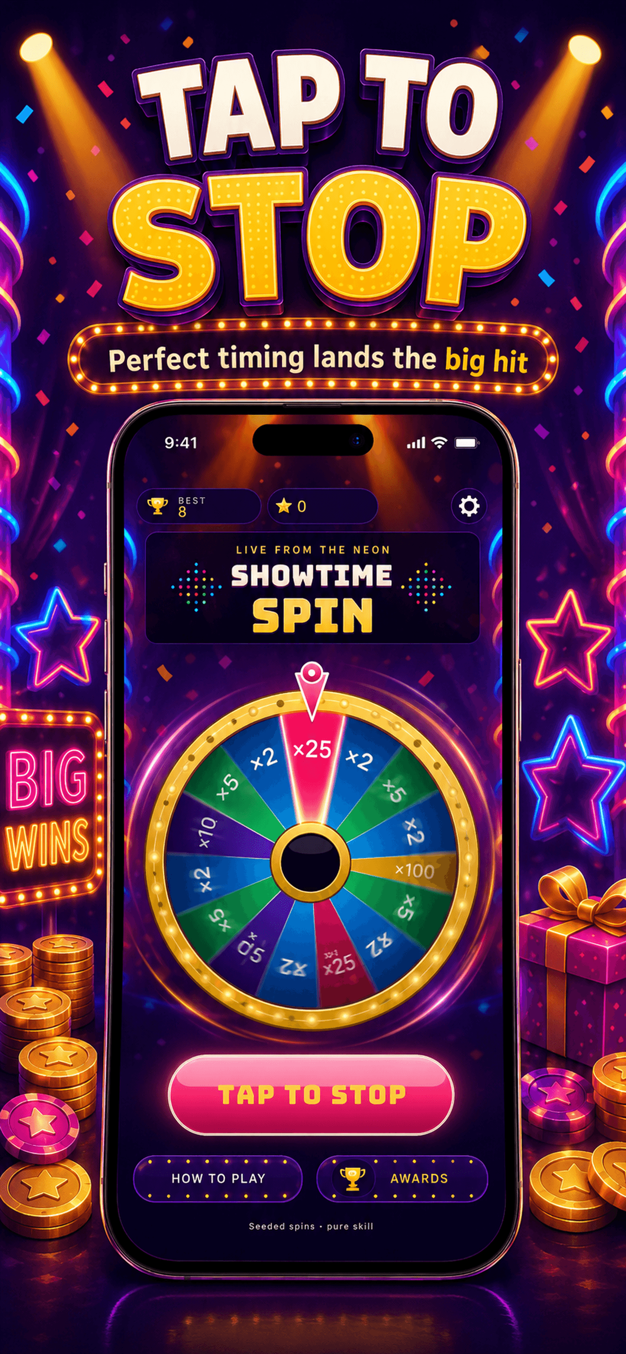 Showtime Spin - Play and Win screenshot 3