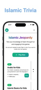 Islam Jeopardy screenshot