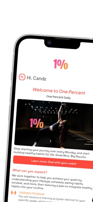 One Percent Coaching screenshot 1