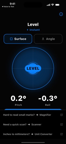 Level · Baro screenshot