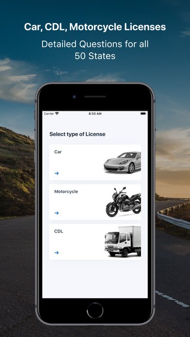 DMV WRITTEN TEST Screenshot