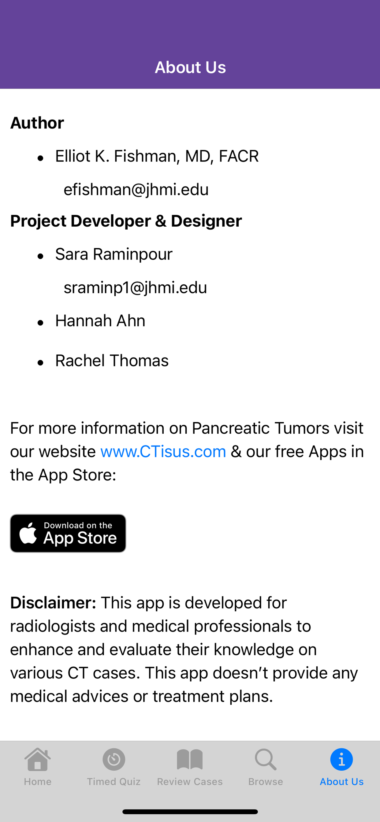CTisus Pancreas Challenge