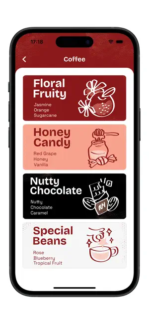 RAWMAT Coffee iPhone screenshot 3