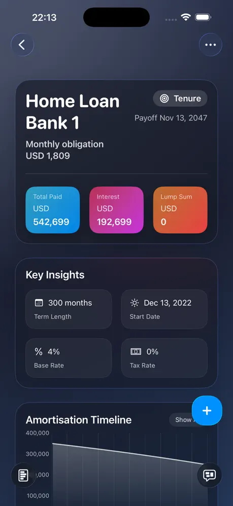 Classic Loan Calculator 2 贷款计算器应用截图