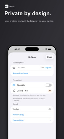 App Blocker OffKit screenshot