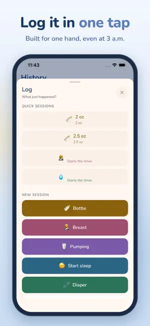 Chuwe: Newborn & Baby Tracker screenshot 2