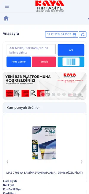 Kaya Kırtasiye B2B screenshot 3