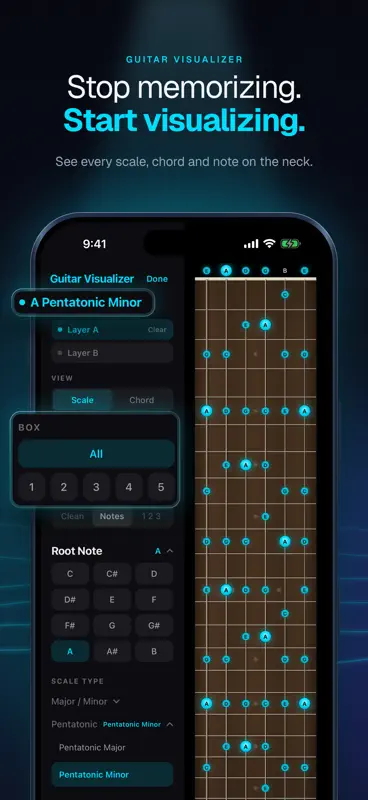 Guitar Visualizer screenshot 1 of 5