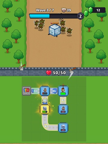 Battery Defender iPad screenshot