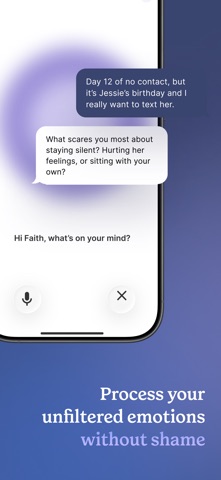 No Contact: Breakup Recovery screenshot