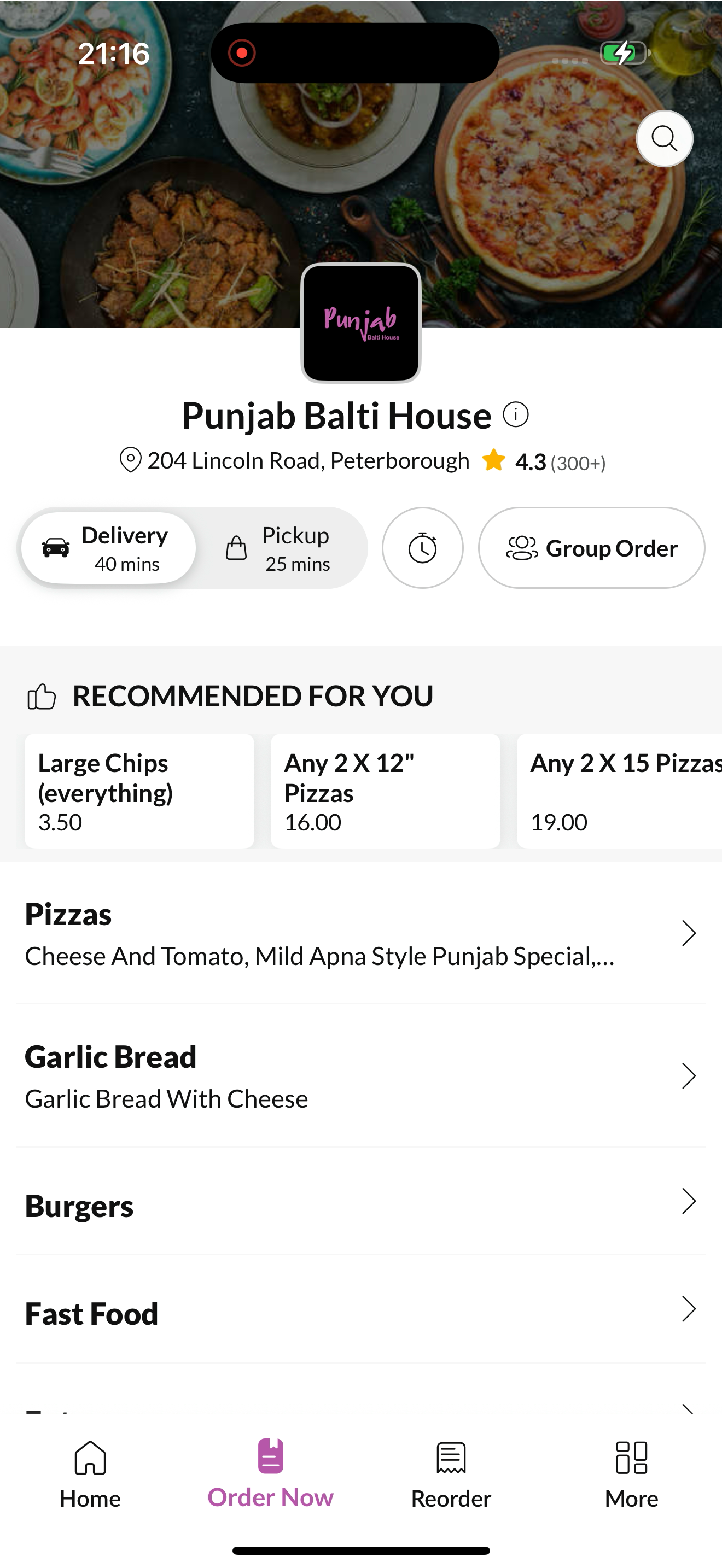 Punjab Balti House screenshot 3