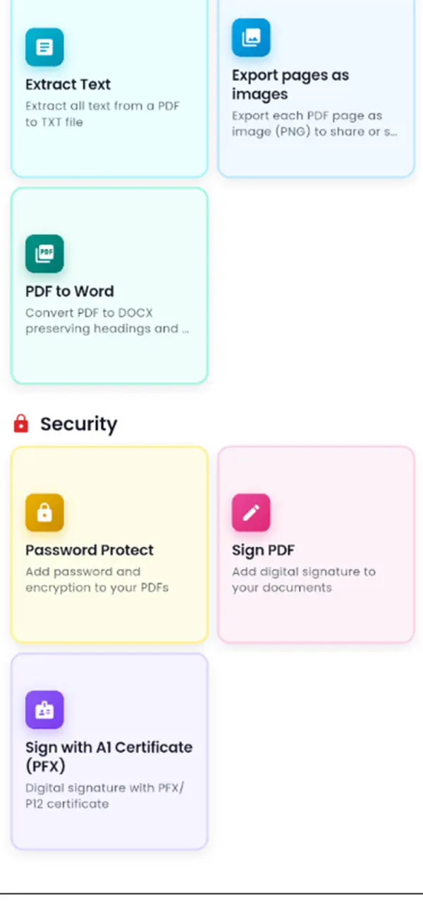 PDF Tools - SystemPort Screenshot 4
