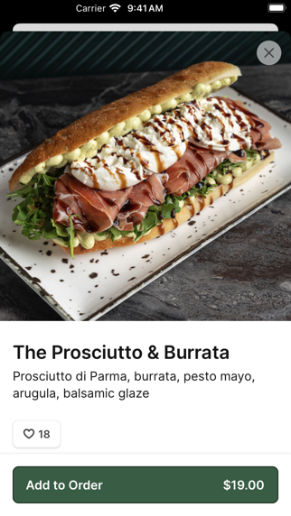 SNDWCH Miami iPhone screenshot 3 - Food & Drink app