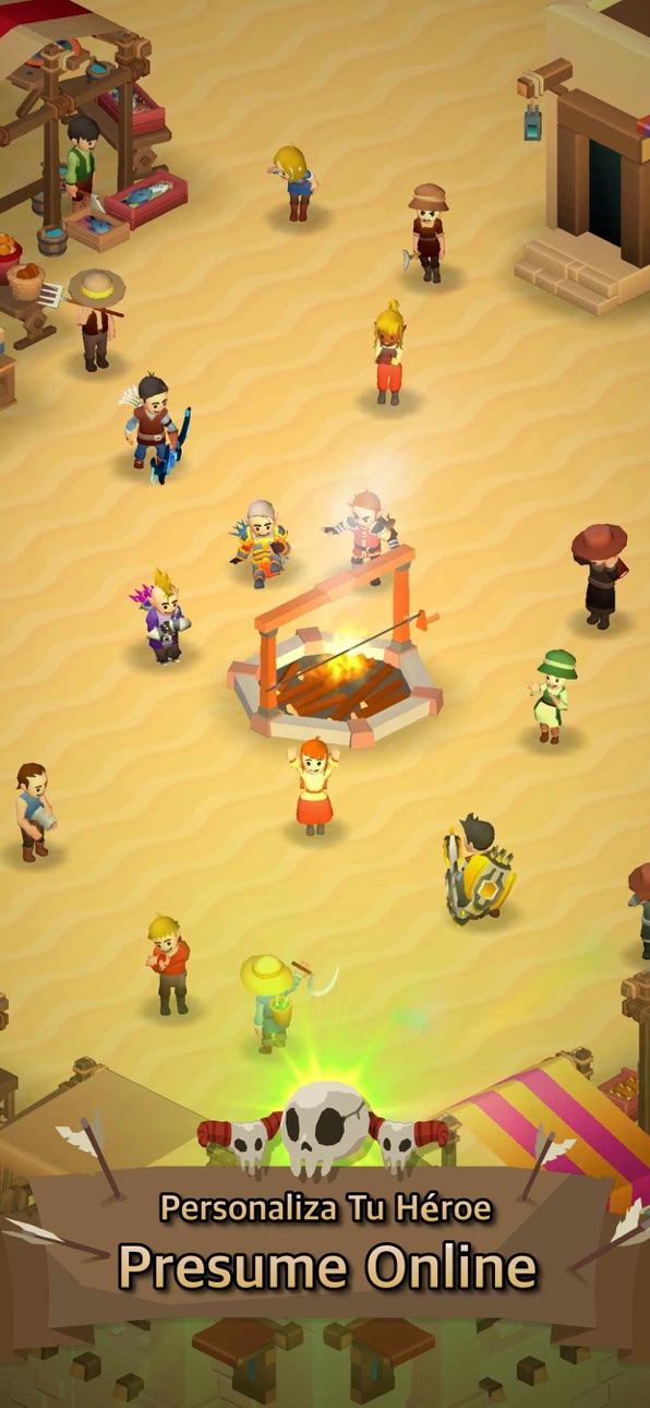 Super Arrow AFK: Skill Combos iOS Mod IPA screenshot 5 - iOS game interface