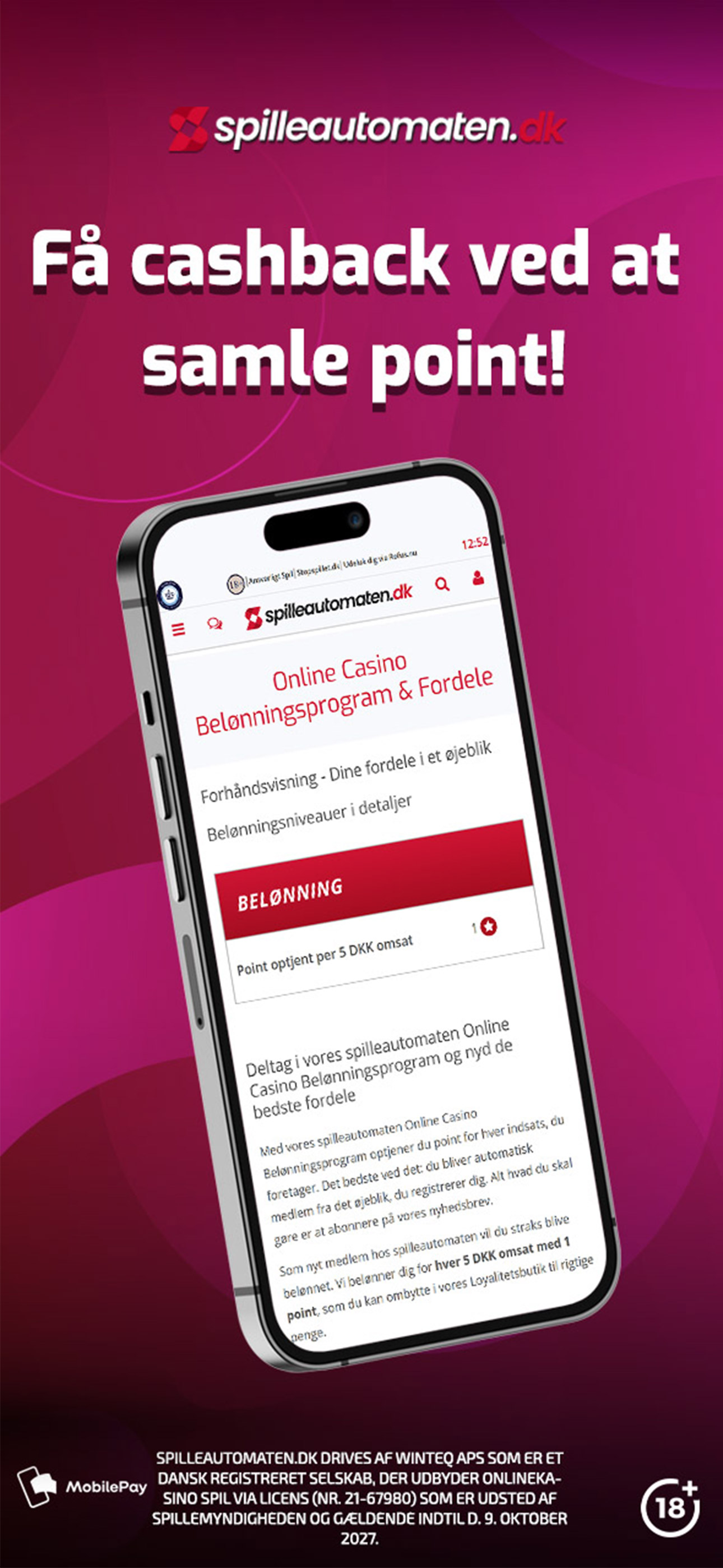 spilleautomaten.dk Casino screenshot 4