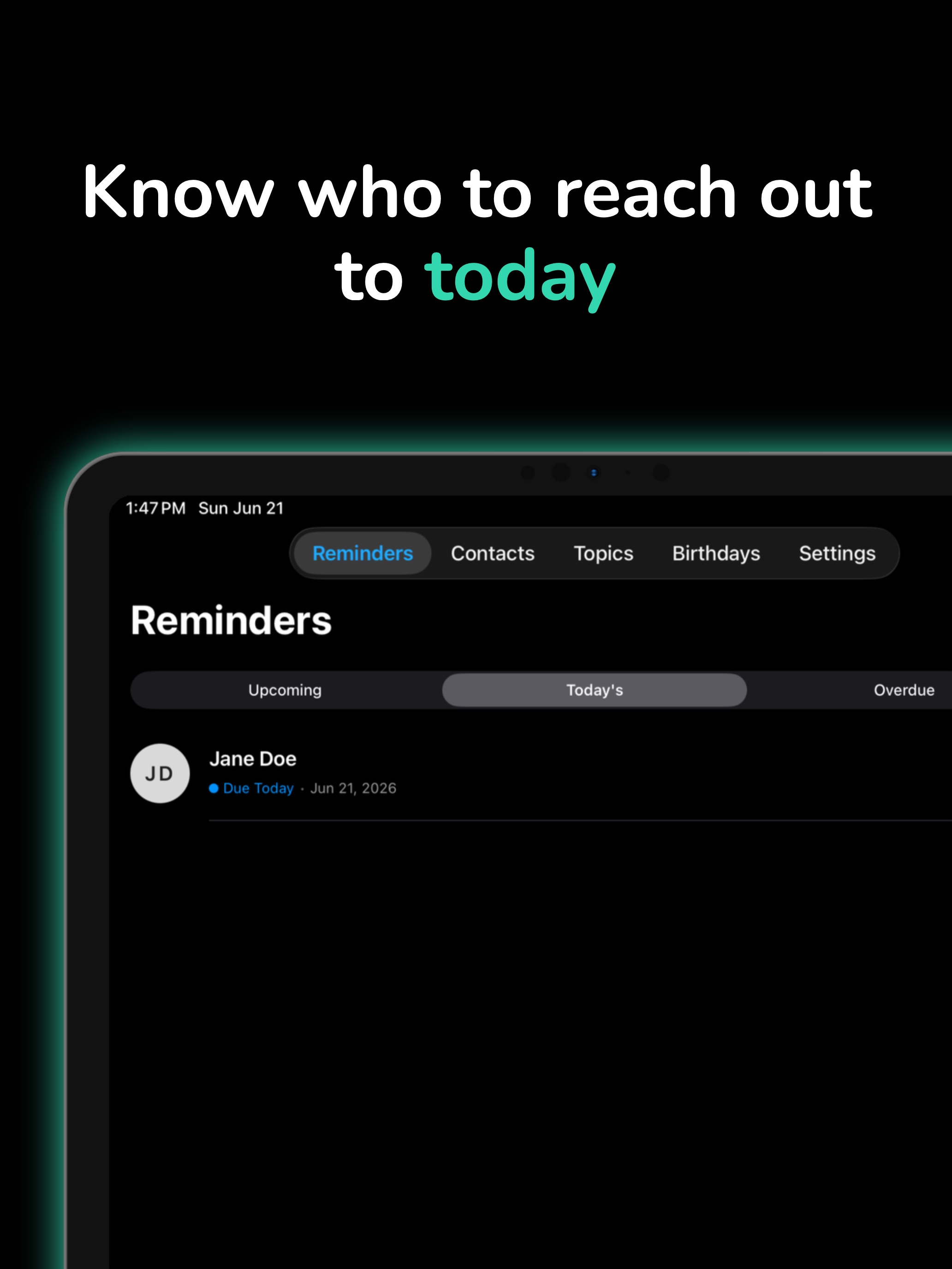 Kinty: Contact Reminders screenshot 15