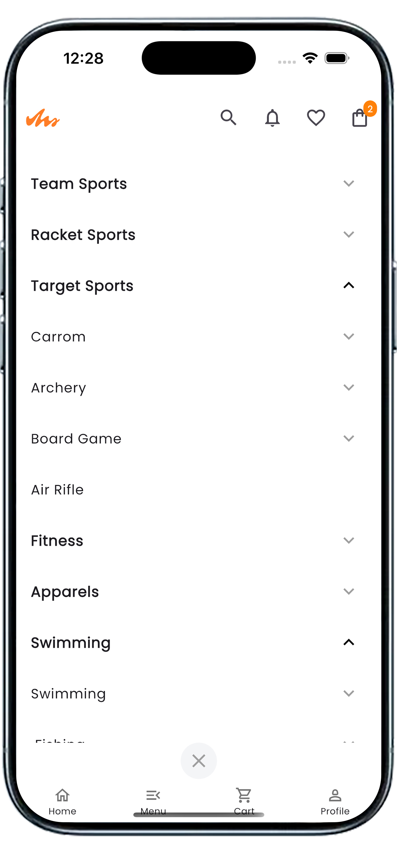MiruSports Online Sports Store