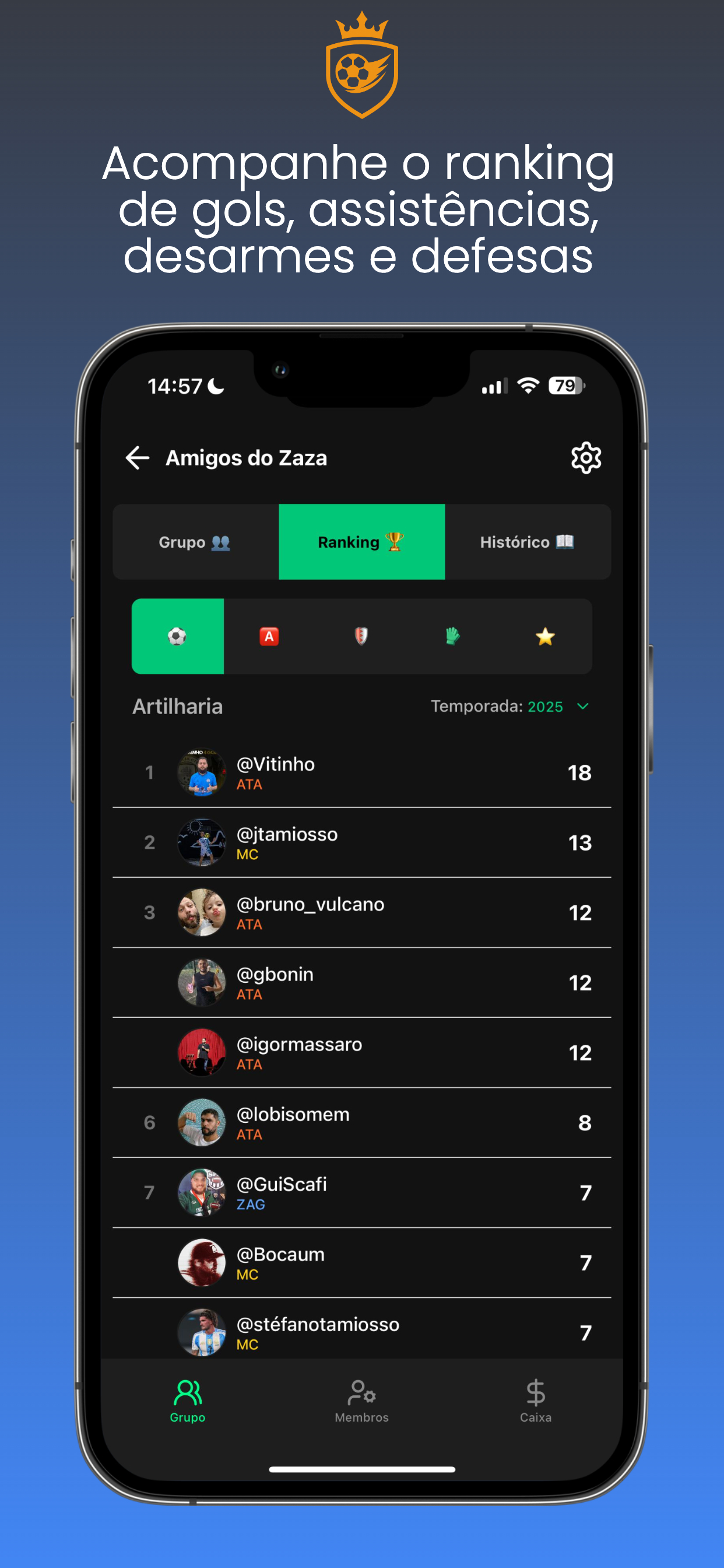 Futebol Society screenshot 5