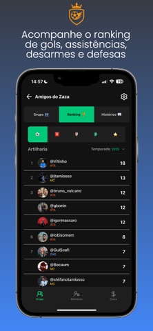 Futebol Society screenshot