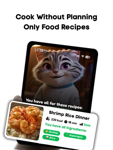 Tasty Meal Planner - Chef Kats iPad screenshot