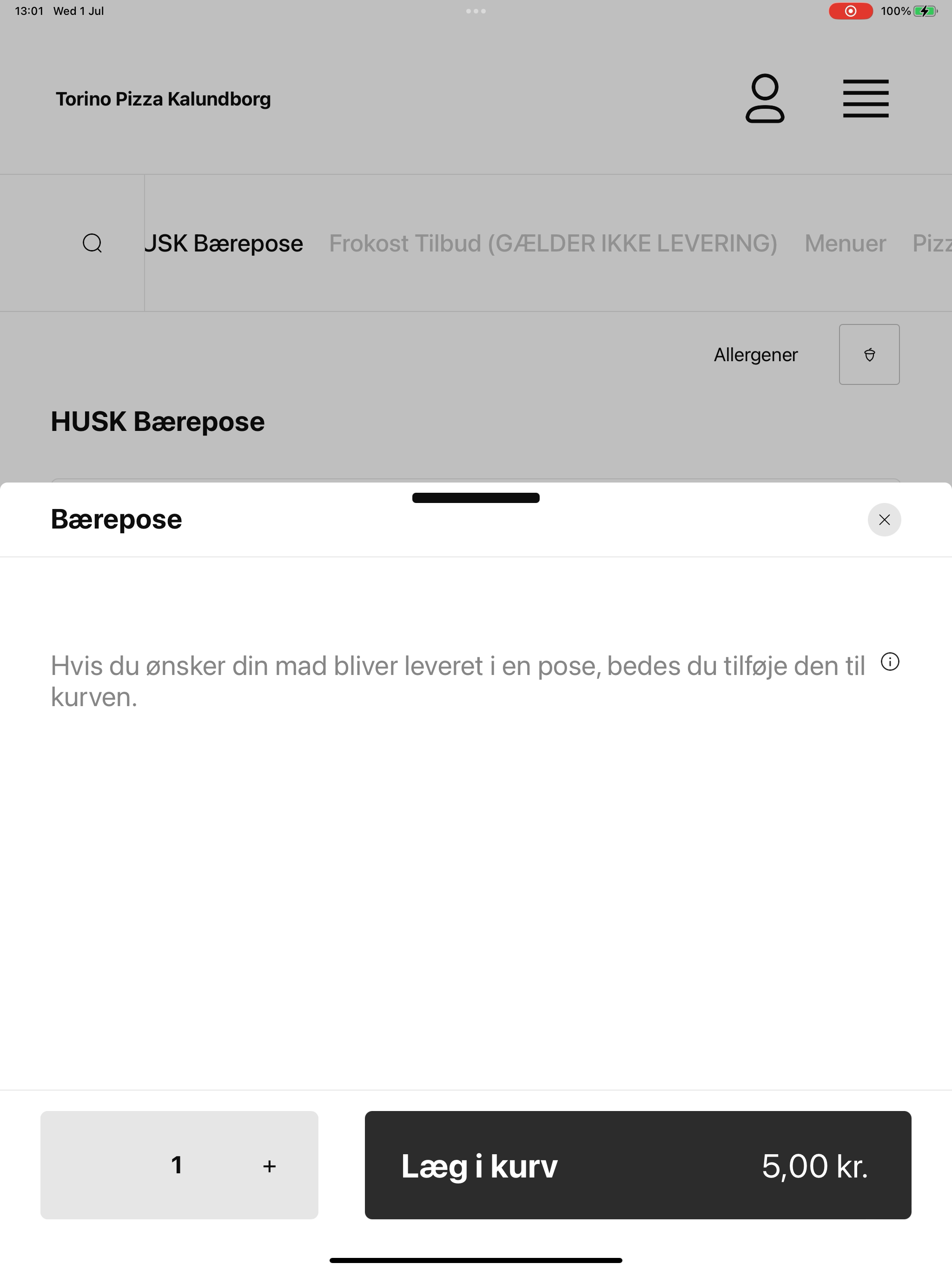 Torino Pizza Kalundborg screenshot 9