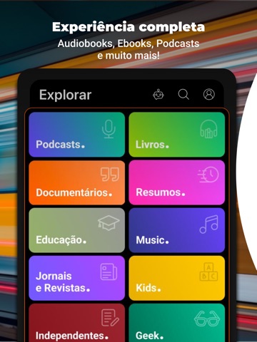Ubook: Audiobooks e Podcasts iPad screenshot 3
