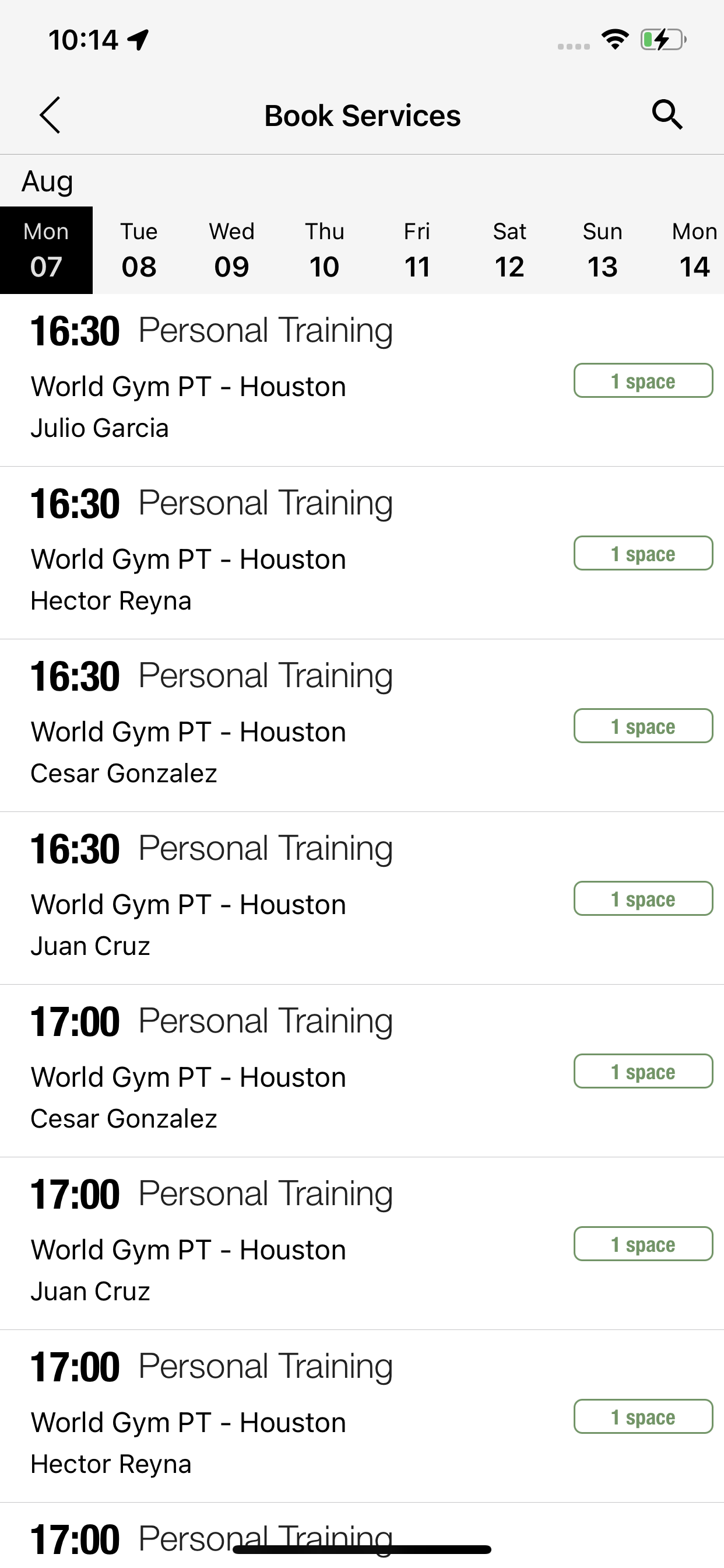 Element Personal Training screenshot 5