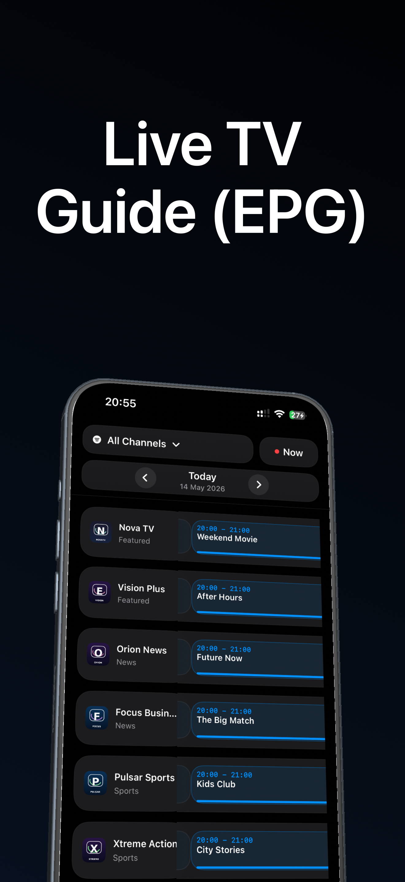 Streama: IPTV Player & M3U