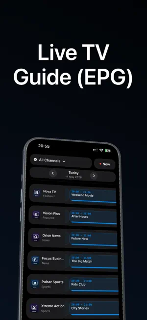 Streama: IPTV Player & M3U screenshot 3
