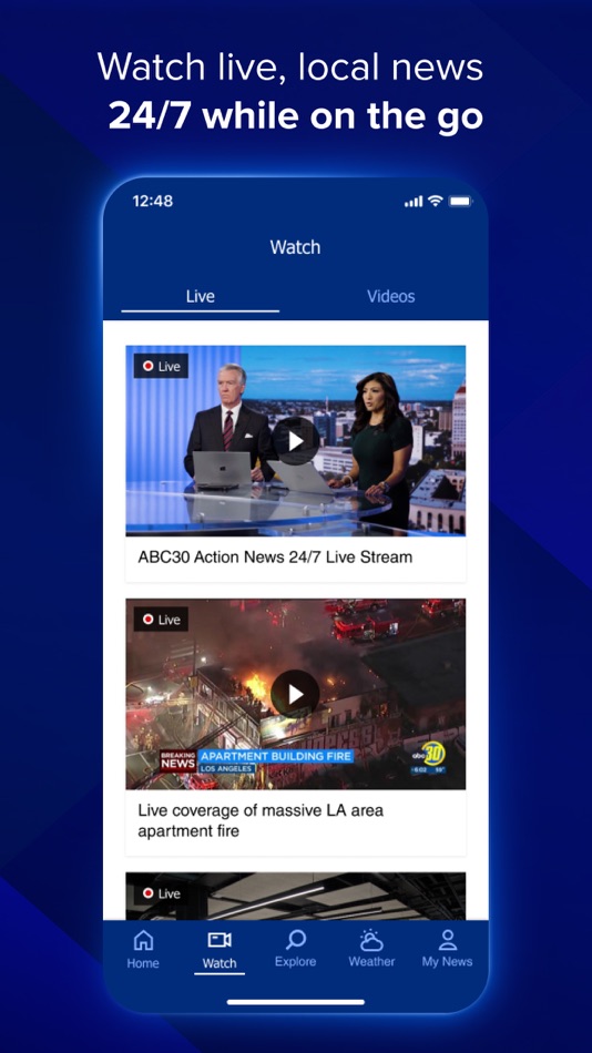 #3. ABC30 Central CA (iOS) By: Disney
