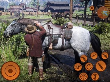 Cowboy Cleaner Sim Horse Game iPad screenshot