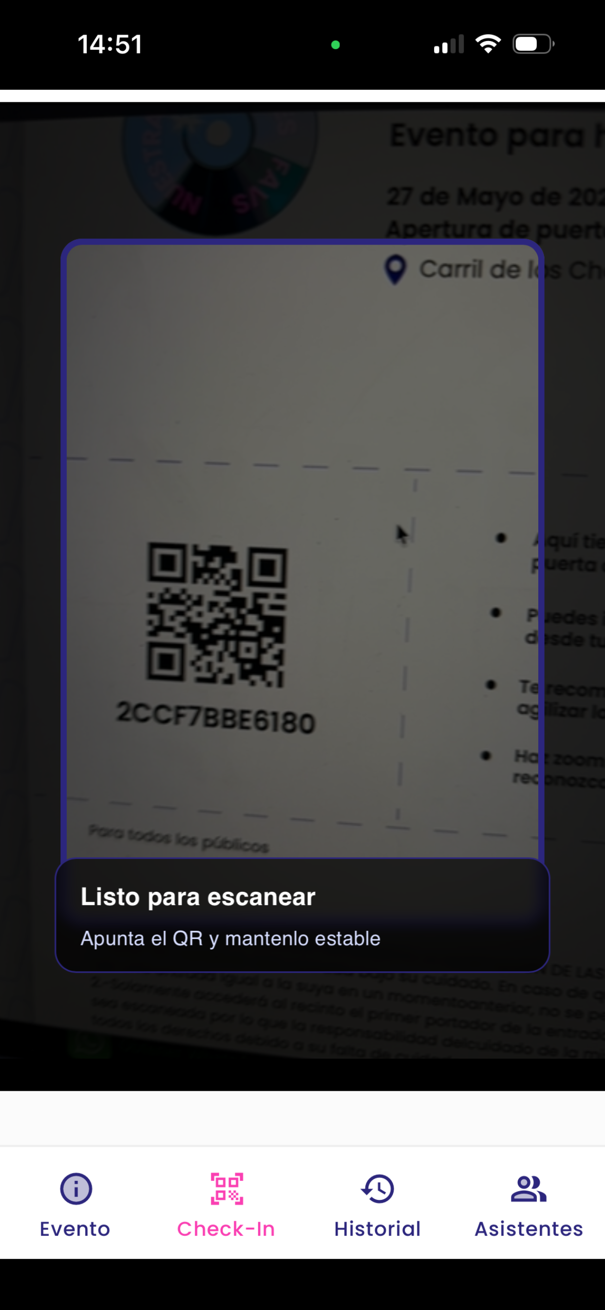 Logiticket Checkin screenshot 2