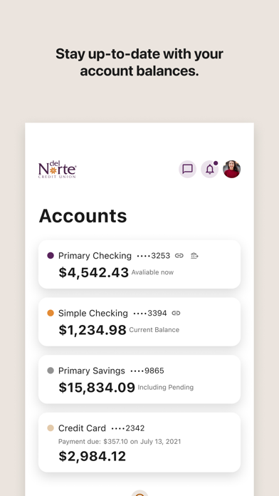 Del Norte Credit Union Screenshot