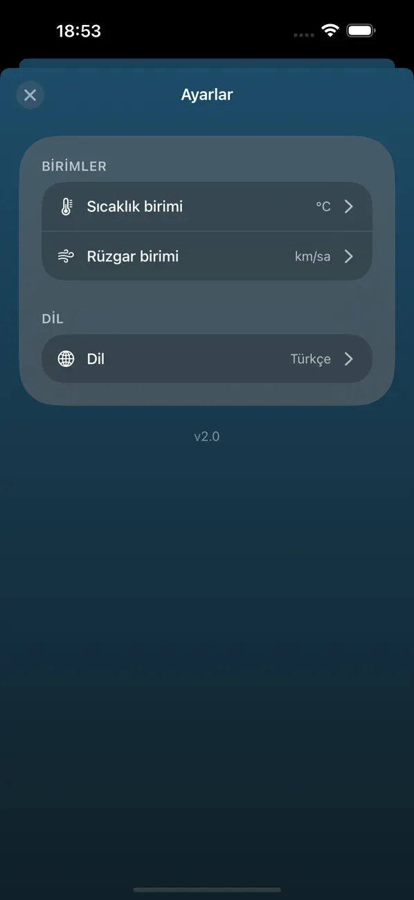 Screenshot #3 pour Hava Durumu - Günlük