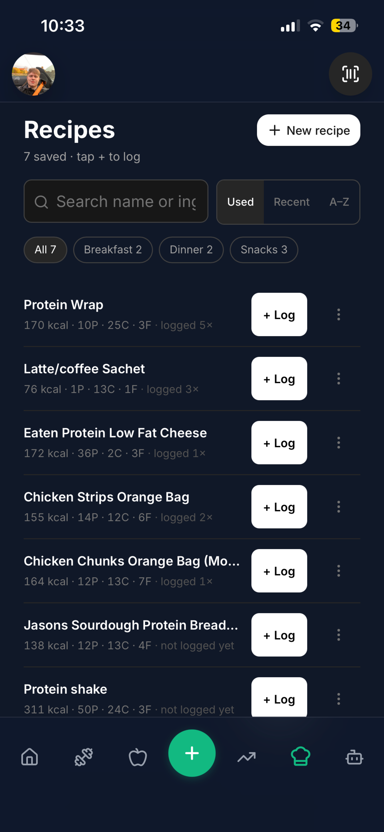 MacroLift: Gym & Nutrition screenshot 9