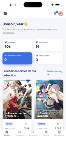 Yomitana iPhone screenshot