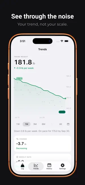 Ounce – Weight Trends screenshot 2