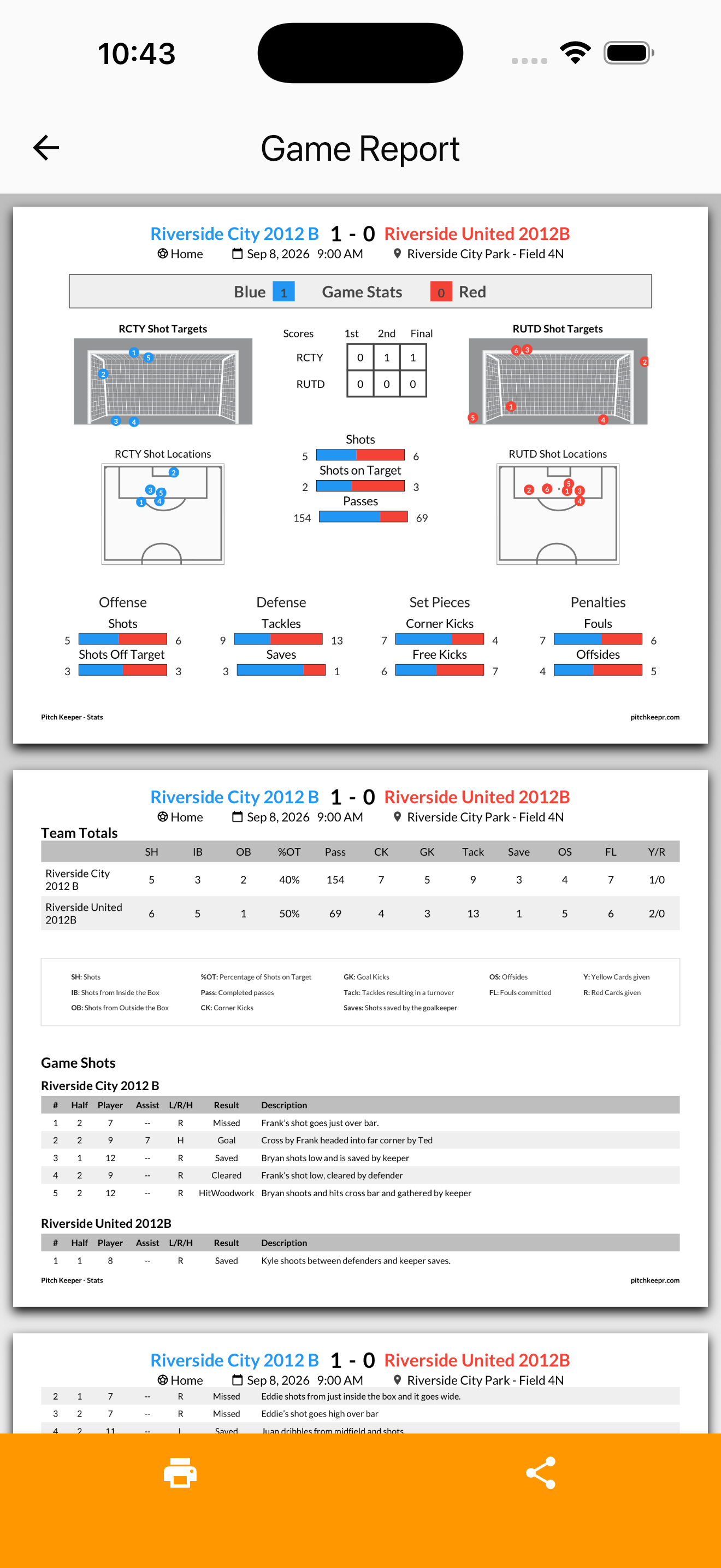 PitchKeeper Stats screenshot 8