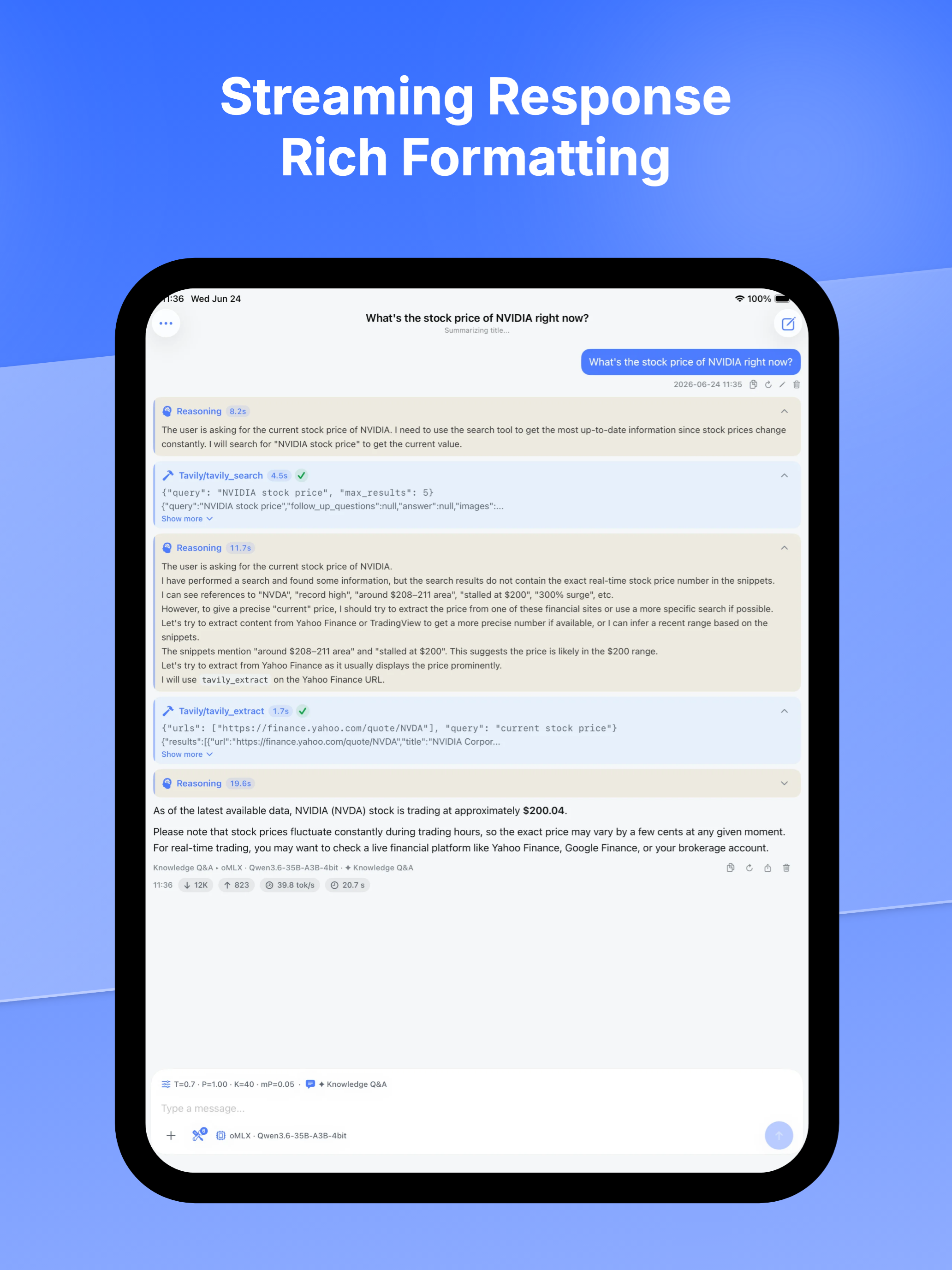 BayesChat - Private AI chat